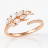 Marquise Leaf Vine Ring