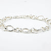 Textured Link Chain Bracelet