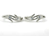 Silver Sleek Zirconia Toe Rings – Minimal Sparkle