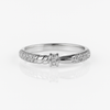 Sparkling Nail Hammer Ring 