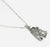 Shiv Ji Trishul Pendant with Box Chain – 925 Sterling Silver