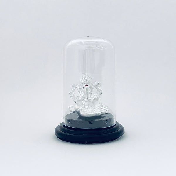 999 Pure Silver Ganeshji Idol