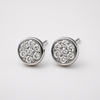 Classic Round Zirconia Cluster Stud