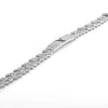 Diamond-Cut Cuban Link Gents Bracelet