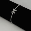 Butterfly Grace Bracelet with Sparkling Stone Bar
