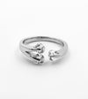 Three Dancing Stone Ring
