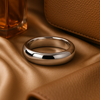 Half Round Band Ring