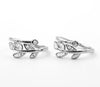 Silver Floral Toe Rings – Blooming Beauty