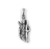 925 Sterling Silver Shri Ram Pendant – Matte Oxidized Finish
