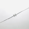 Butterfly Grace Bracelet with Sparkling Stone Bar