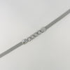 Bold Chain-Link Mesh Bracelet with Adjustable Fit