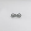 925 Sterling Silver Infinity Symbol Watch Charm, Zircon Accents