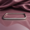 Square Zircon Kada – Grace with an Edge