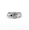 Triple Band Heart’s Embrace Ring – Symbol of Connection
