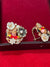 Floral Bird Studs in Pure 925 Silver with Zirconia