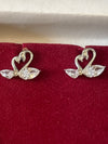 Twin Swan Zirconia Stud