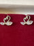Twin Swan Zirconia Stud