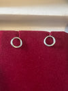 Minimalist Circle Stud
