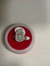 Silver Rectangle Heart Ring