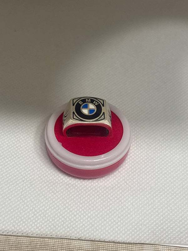 BMW Logo Silver Ring – Bold Drive