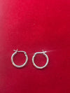 Classic Silver Hoop Earrings