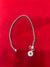Oxidised Silver Evil Eye Charm Bracelet