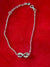 Silver Infinity Symbol Bracelet with Zircon Accents