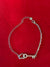 Silver Heart & Key Zirconia Bracelet – Unlock Love