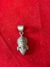 925 Sterling Silver Hanuman Pendant – Matte Oxidized Antique Finish