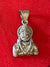 925 Sterling Silver Hanuman Blessing Pendant – Matte Oxidized Finish