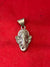925 Sterling Silver Lord Ganesha Pendant – Matte Oxidized Finish