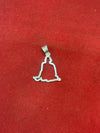 925 Sterling Silver Swami Samarth Pendant, Matte Oxidized Finish