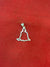 925 Sterling Silver Swami Samarth Pendant, Matte Oxidized Finish