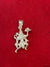 925 Sterling Silver Hanuman Ji Pendant with Sanjeevani, Devotional Finish