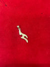 925 Sterling Silver Abstract Flame Pendant – Sleek Modern Design