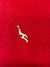925 Sterling Silver Abstract Flame Pendant – Sleek Modern Design