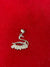925 Sterling Silver Swan Pendant with Baguette Stones – Symbol of Elegance