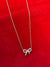 ✨ Sparkle Bow Necklace –A Cute Knot of Elegance| 925 Sterling Silver