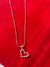 Dazzling Open Heart Pendant Necklace | 925 Sterling Silver