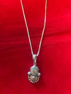 Lord Jagannath Pendant with Silver Chain – 925 Sterling Silver