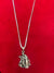 Radha Krishna Pendant with Box Chain – 925 Sterling Silver