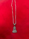 Hanuman Ji Pendant with Box Chain – 925 Sterling Silver