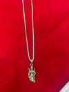 Shri Ram Ji Pendant with Box Chain – 925 Sterling Silver