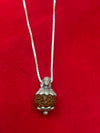 Adiyogi Rudraksha Pendant with Silver Chain – 925 Sterling Silver