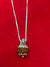 Adiyogi Rudraksha Pendant with Silver Chain – 925 Sterling Silver