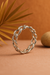Cuban Link Diamond Accent Ring